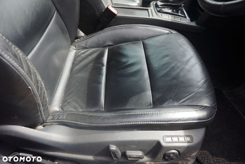 FOTELE FOTEL PRZEDNI LEWY PRAWY KANAPA WNĘTRZE SUPERB II 3T KOMBI SKÓRA CZARNA GRZANE TUNEL BOCZKI SKODA 2008-2013 - 6