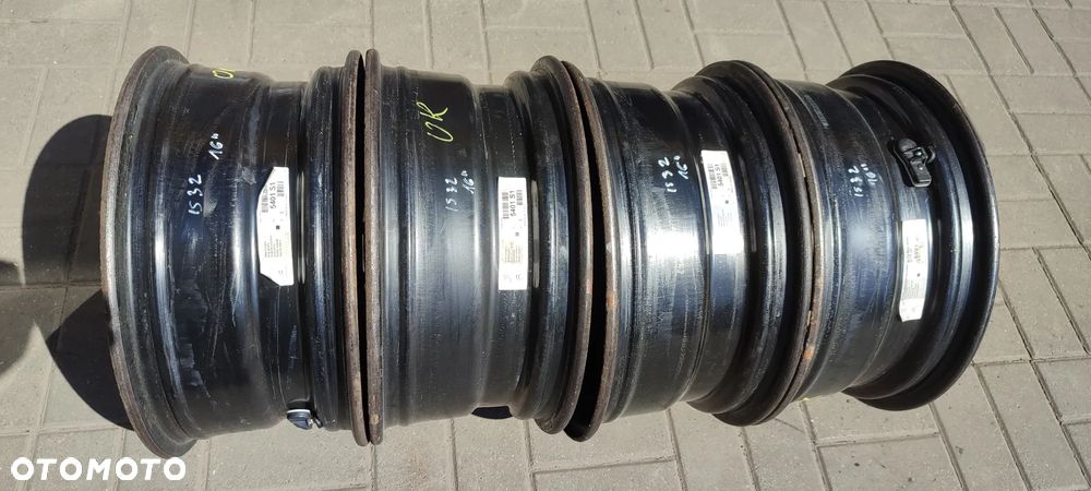 FELGI STALOWE 5x108 7Jx16 CALI ET 32 CITROEN C5 PEUGEOT 508 CZUJNIKI GRATIS KOMPLET 4 SZTUKI - 8