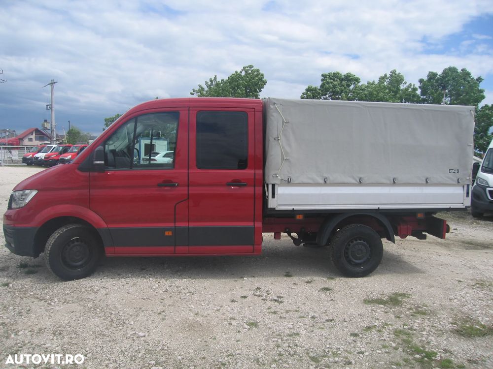 Volkswagen CRAFTER   7 LOC. PLATFORMA MIXTA , cu PRELATA ,AC. EURO VI. - 3