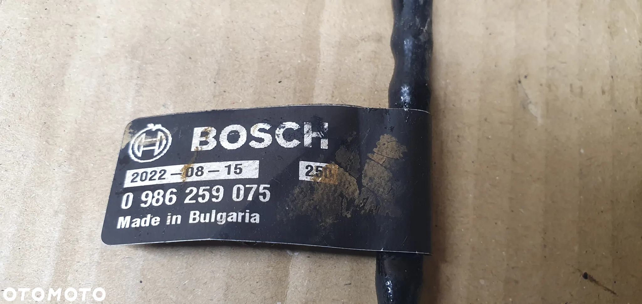 Czujnik temperatury spalin sonda VW Passat B7 1.6 TDI 0986259075 - 6