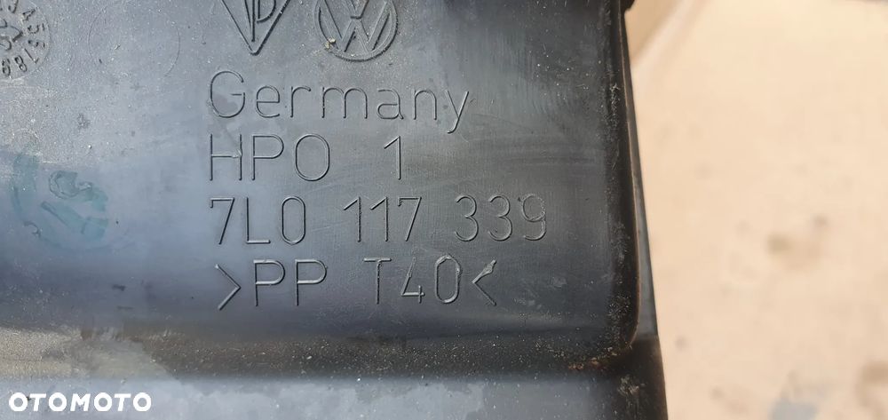 Wlot dolot kierownica powietrza VW Touareg 7L0117339 - 6