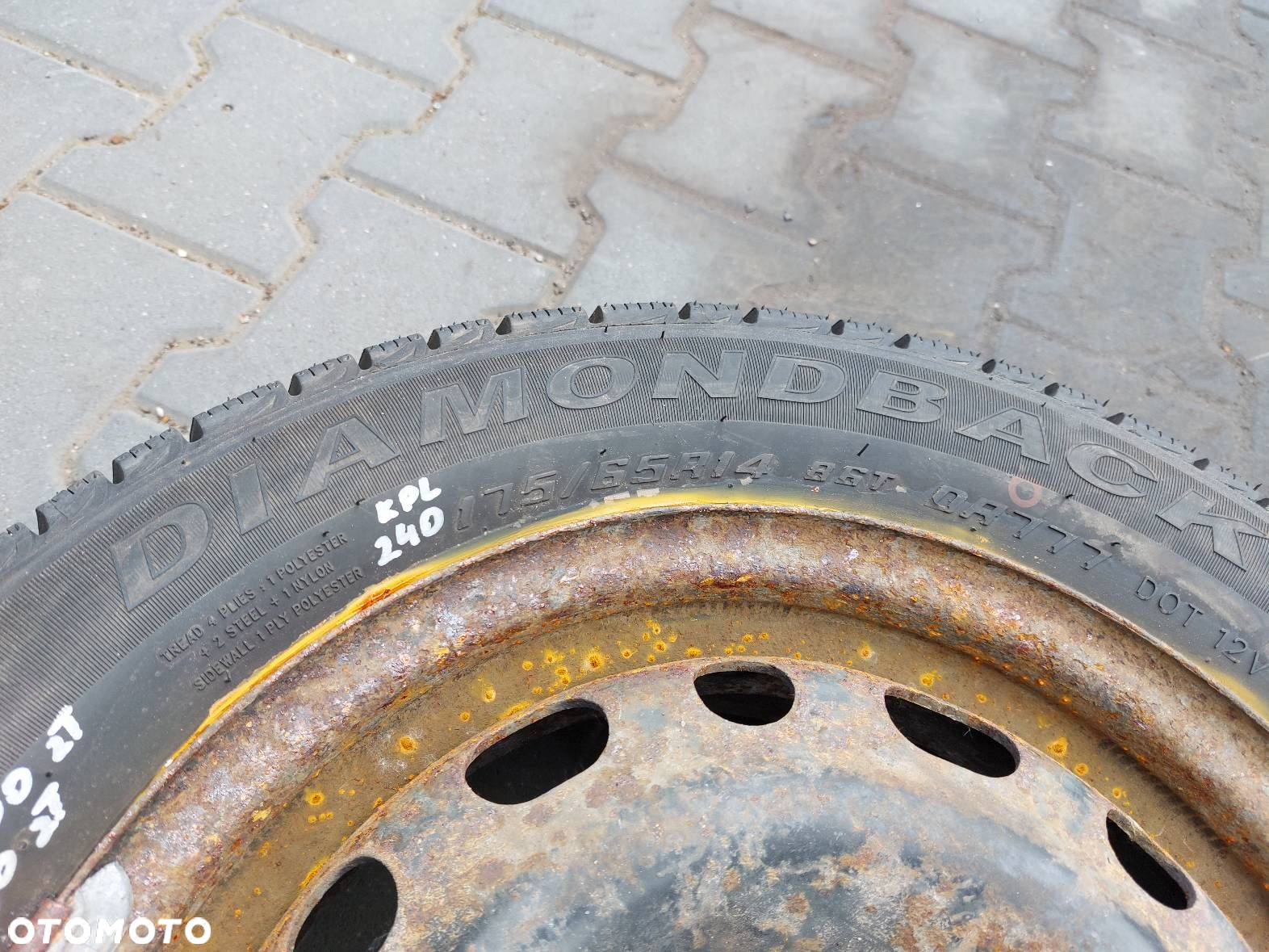 FELGI STALOWE 2 SZT 4x100 5,5Jx14 ET49 FI56,6 OPEL CORSA MERIVA - 4