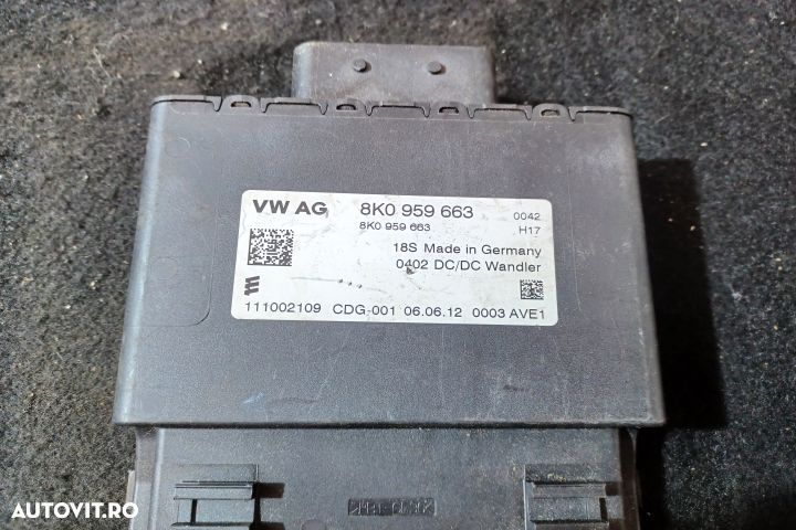 MODUL STABILIZATOR TENSIUNE 8K0959663   8K0959663 Audi A4 B8/8K [face - 3