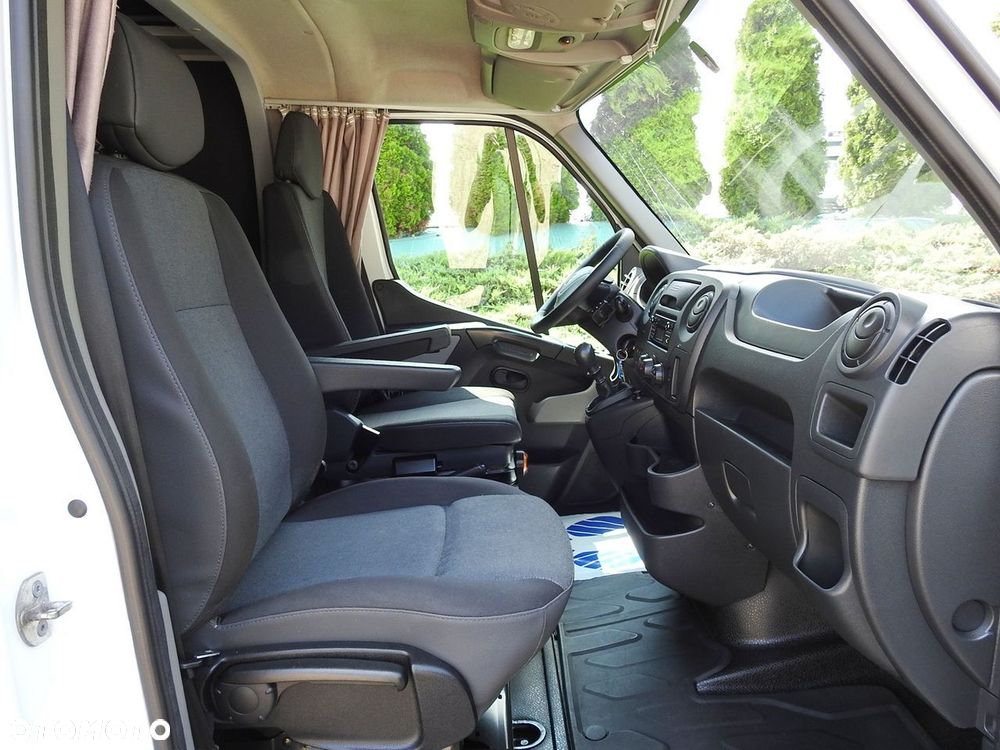 Renault MASTER PLANDEKA 8 PALET WEBASTO KLIMATYZACJA TEMPOMAT PNEUMATYKA  170KM - 34