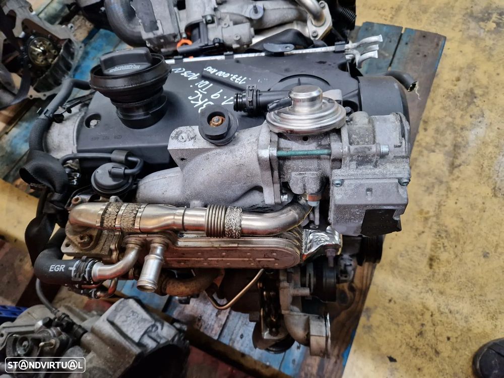 Motor usado BKC SEAT LEON 1P 1.9 TDI 105CV VW JETTA GOLF V 5 AUDI A3 8P - 2