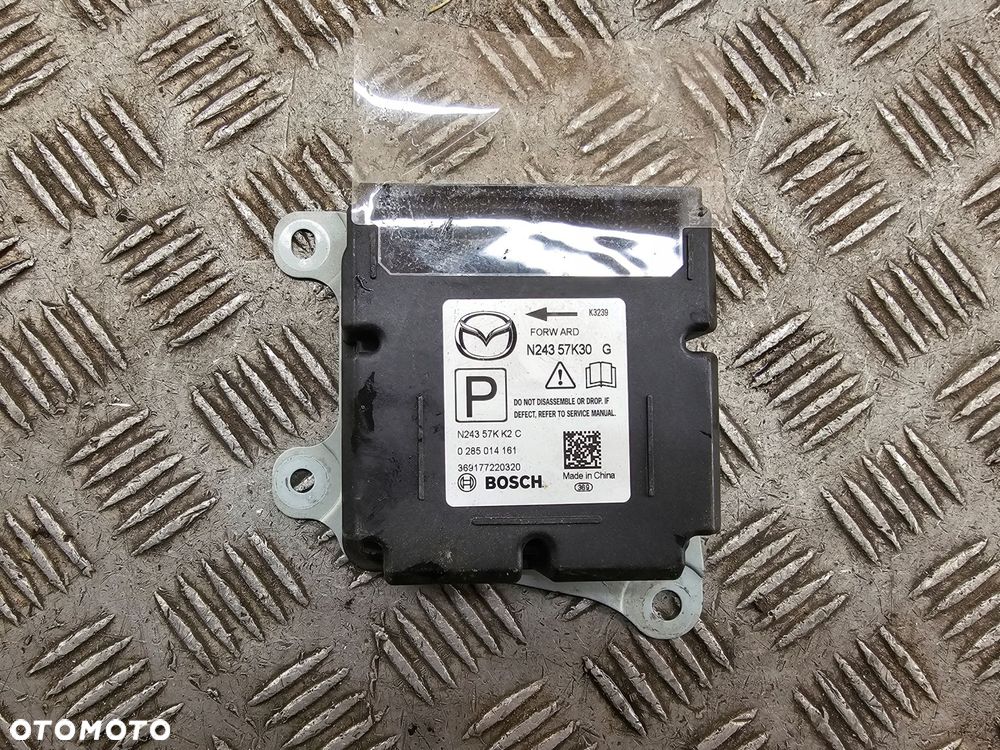 moduł poduszek powietrznych sensor airbag mazda mx5 iv nd oe n24357k30d - 1