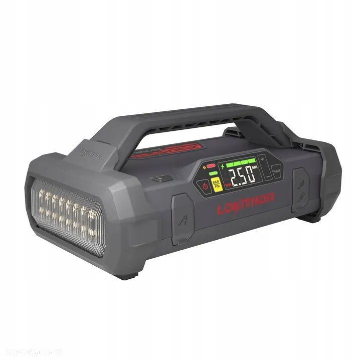 Jump Starter Lokithor JA301 BOOSTER HD 12V 1000A Kompresor Powerbank LED - Warszawa - 4