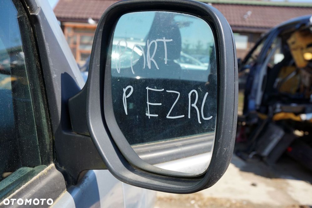 LUSTERKO ELEKTRYCZNE PRAWE PARTNER I LIFT II M59 EZRC SREBRNY PEUGEOT 2002-2008 - 4