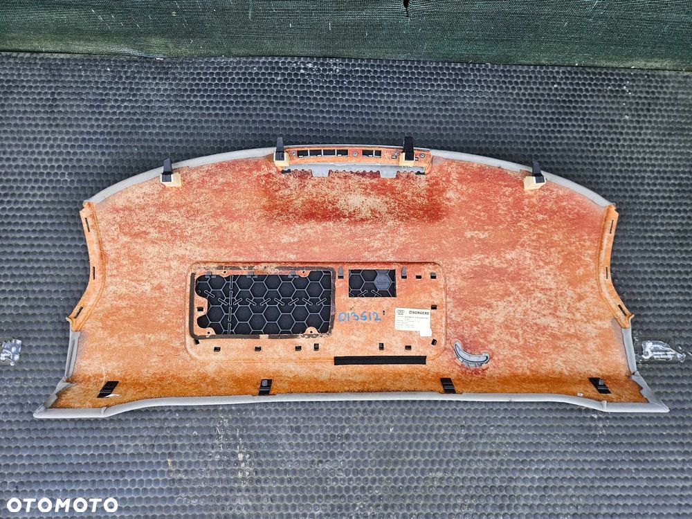 Oslona Glosnik Kratka Tapicerka Podszybie Polka Platin Hell Szyby Bagaznika Tyl Audi A4 B7 Sedan - 27