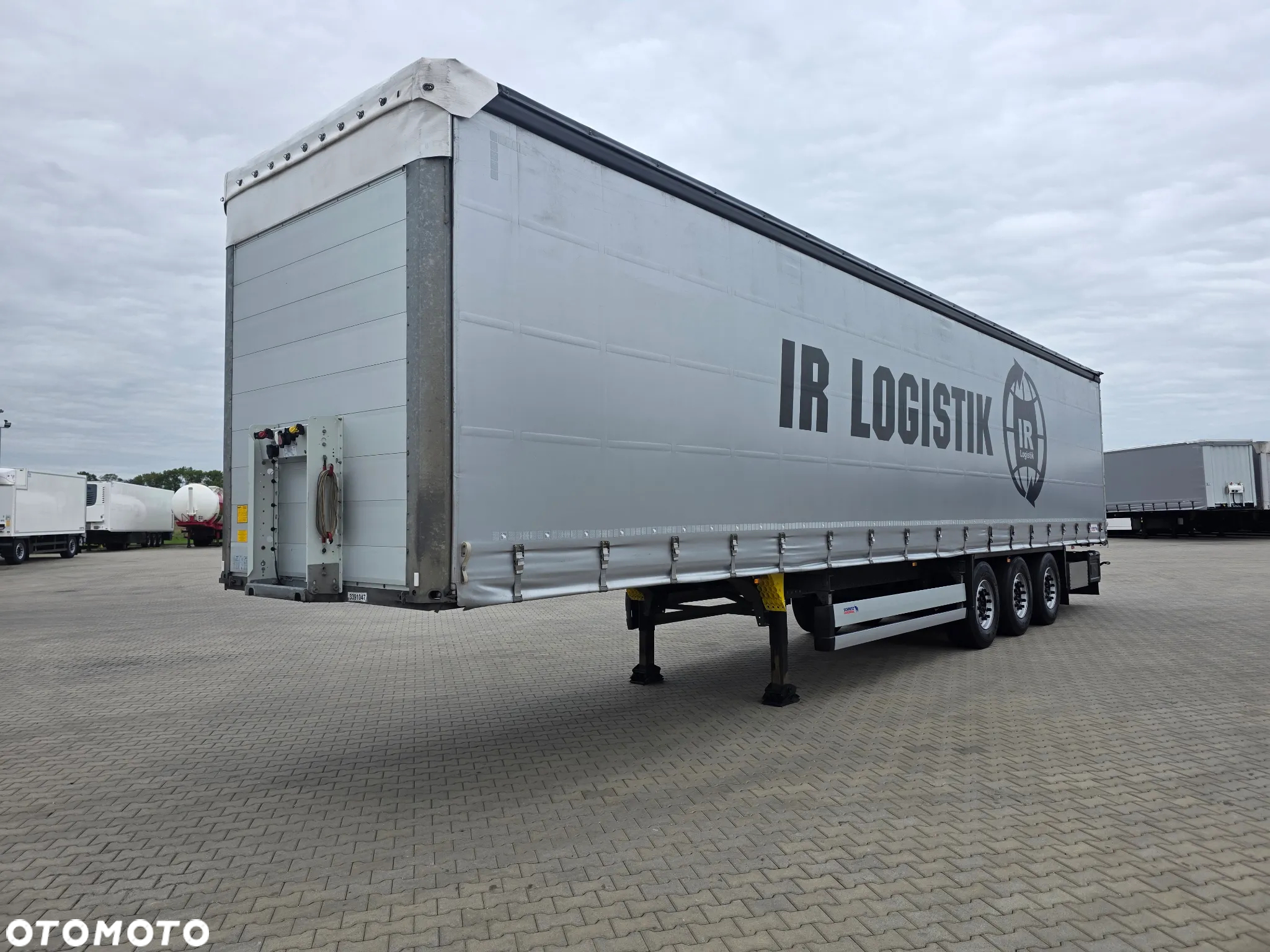 Schmitz Cargobull Cargobull SCB S3 STANDARD FIRANKA OŚ PODNOSZONA , Z DE SUPER STAN !!! - 6