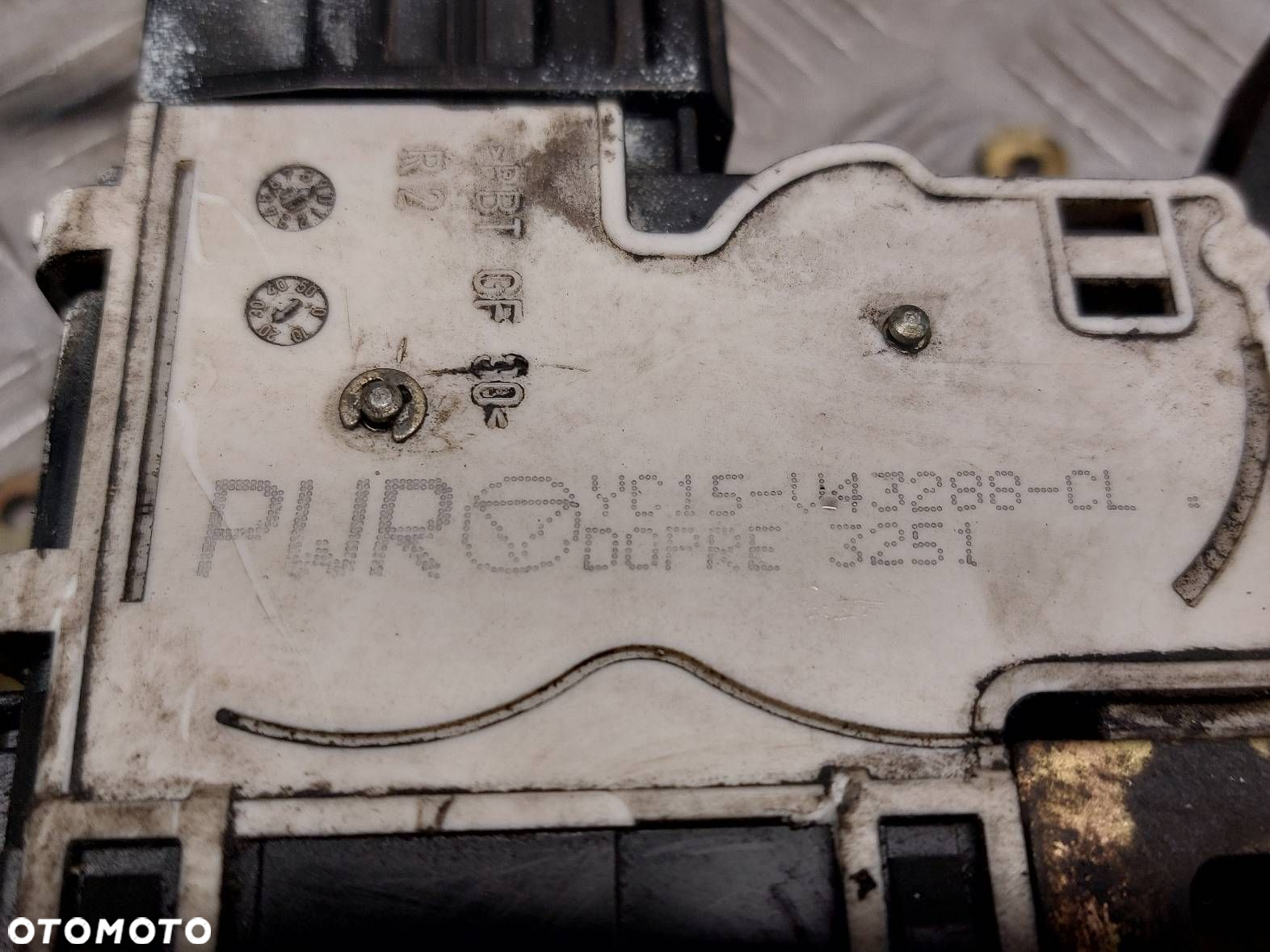 ZAMEK DRZWI LEWY PRZÓD + KLAMKA ZEWNĘTRZNA FORD TRANSIT V YC15-V43288-CL - 5