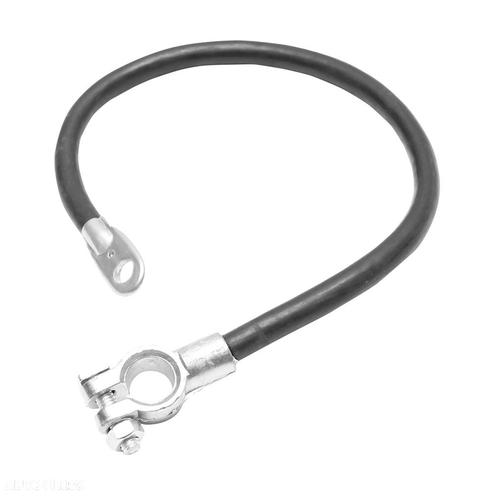 Cablaj/Cablu punte legatura curent baterii 500mm cu clema borna-papuc inelar, strangere pe surub Breckner Germany - 2