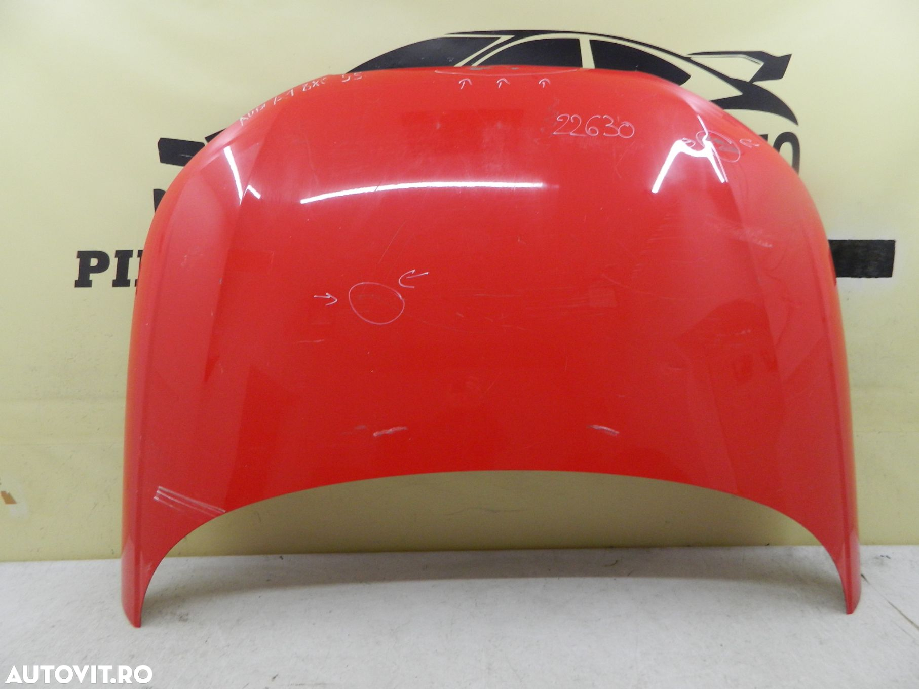 Capota motor Audi A1, 2010, 2011, 2012, 2013, 2014, 2015, 2016, 2017, 2018. - 2