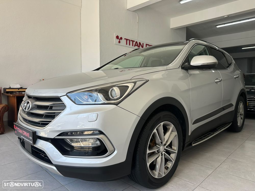 Hyundai Santa Fe blue 2.2 CRDI 2WD Auto Family+ - 2