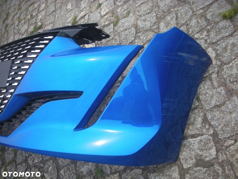 STELAŻ PRZEDNI ZDERZAK WSPORNIK GRILL PEUGEOT 208 II 2019- KRATKA PRZÓD - 2