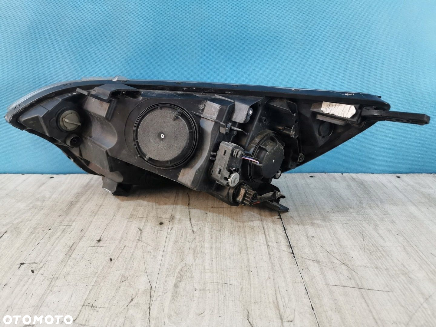 Kia Rio III 2008/2011 lampa reflektor prawa Anglik komplet - 2