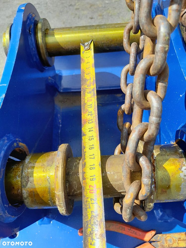 Chwytak hydrauliczny obrotowy sortujący wyburzeniowy kleszcze fi40mm, fi55mm obrotu 171kg. NOWE!!! - 10