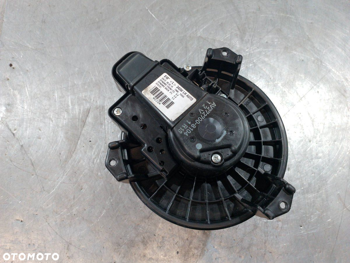 WENTYLATOR NAWIEWU, DMUCHAWA TOYOTA AVENSIS III T27 AV272700-8104 1.8 - 6