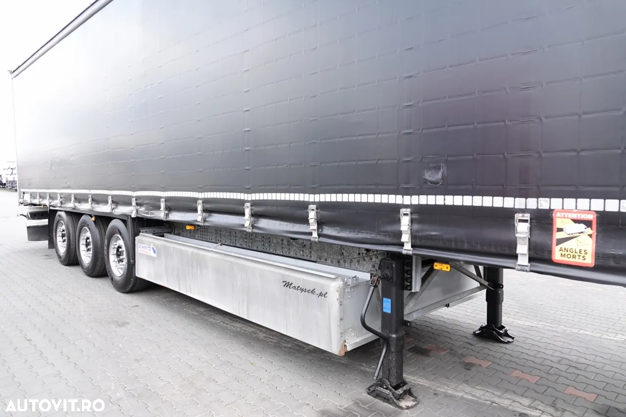 Schmitz Cargobull STANDARD / COȘ DE PALET / PRELAȚĂ ÎNFORMATĂ / IMPORTAT - 9