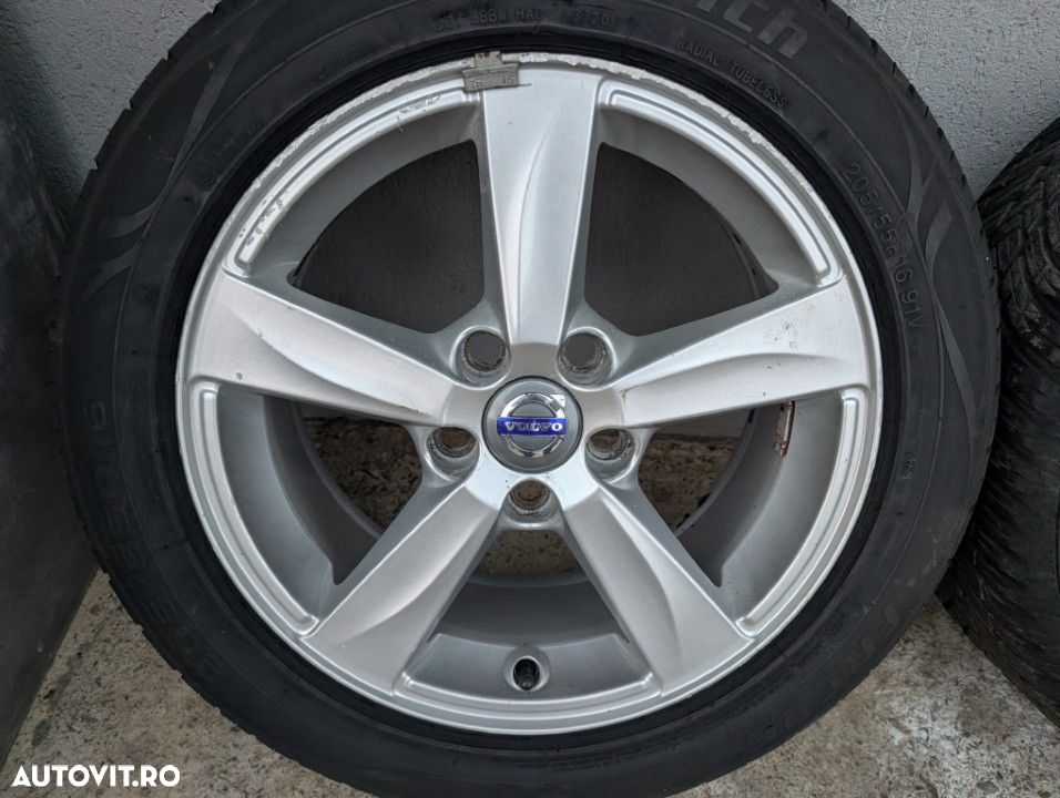 Jante MATRES 16" Volvo V40 S60 V60 S80 V70 C30 C70 S40 V50 anvelope 205/55 R16 Avon 31317285 - 1