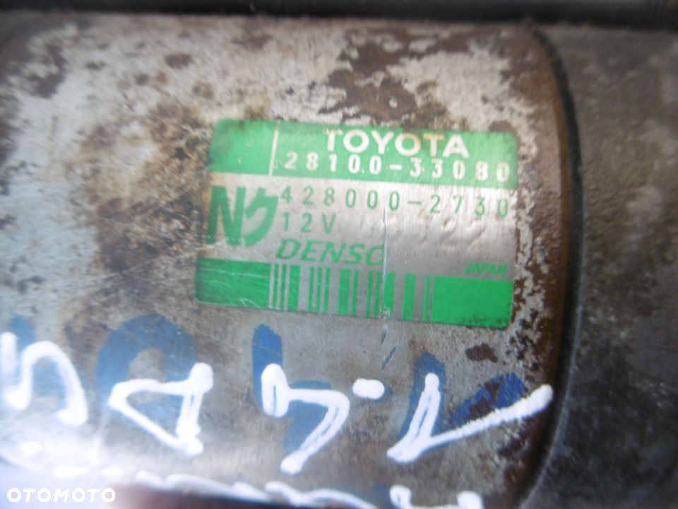 Rozrusznik TOYOTA E12 YARIS AURIS 1,4 D4D - 4