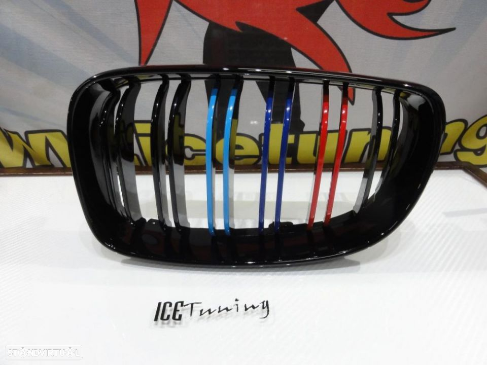 Grelha frontal BMW F32 / F33 / F36 M4 look / dupla lamina - 12