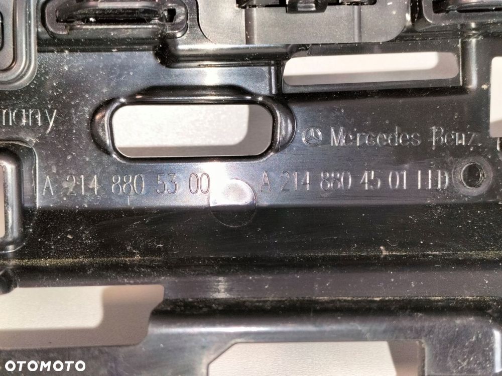 atrapa kratka grill mercedes e klasa w214 22- amg silver diamond - 7