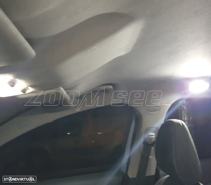 KIT COMPLETO 7 LAMPADAS LED INTERIOR PARA FIAT MULTIPLA 99-10 - 6