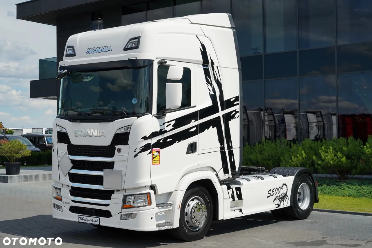 Scania S 500 / RETARDER / FULL AIRMATIC / OPONY 100%  / PO KONTRAKCIE SERWISOWYM - 5