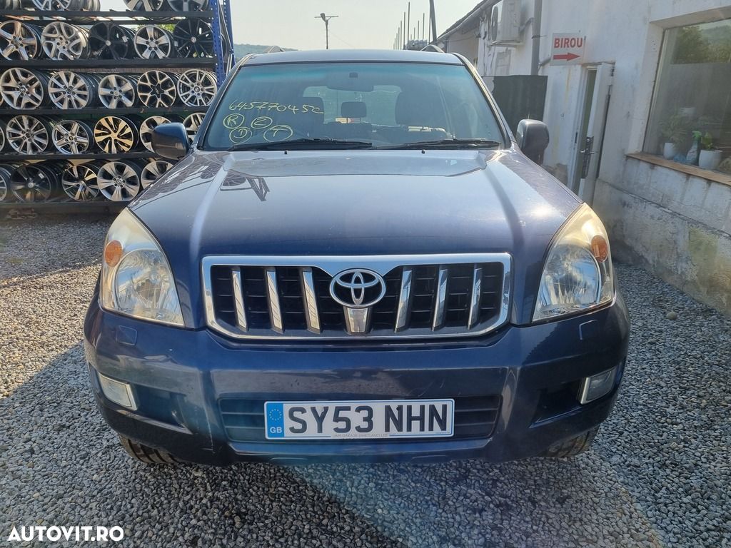 Capota Toyota Land Cruiser J12 2002 - 2010 SUV 4 Usi BLUE MERIDIAN PEARL 8R4 (1305) - 1