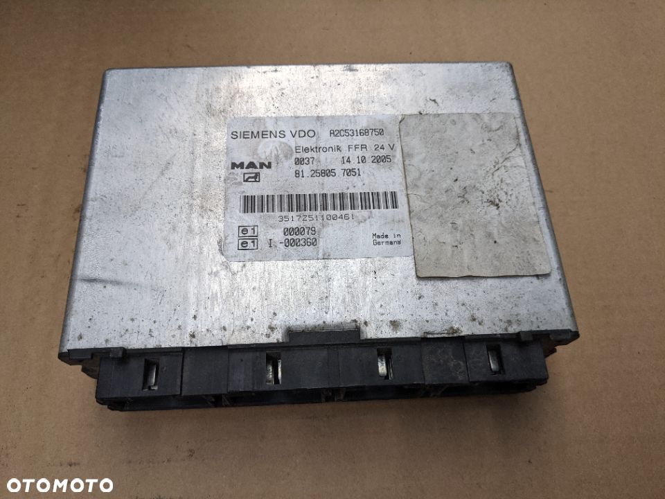 Moduł sterownik VDO FFR MAN A2C53168750 - 1