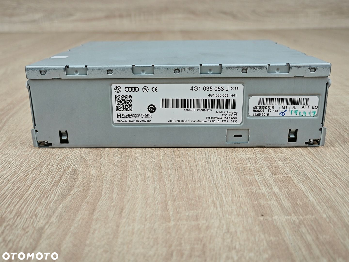 ORYGINALNY CZYTNIK STEROWNIK TUNER RADIA MMI AUDI A5 8T 4G1035053J 14km - 2