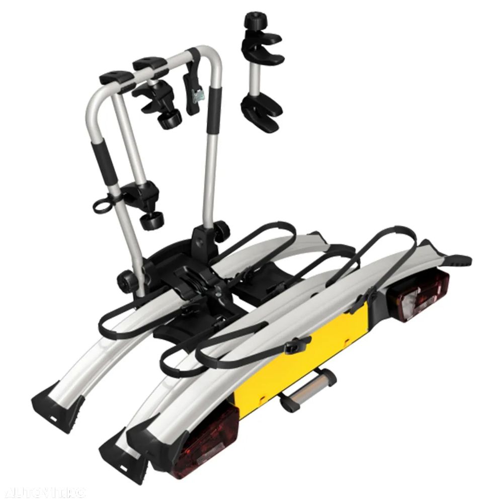 Suport biciclete Peruzzo Atlantis 714, RABATABIL cu prindere pe carligul de remorcare - pentru 2 biciclete electrice, Nou cu Factura & Garantie _ Pret Importator - 7