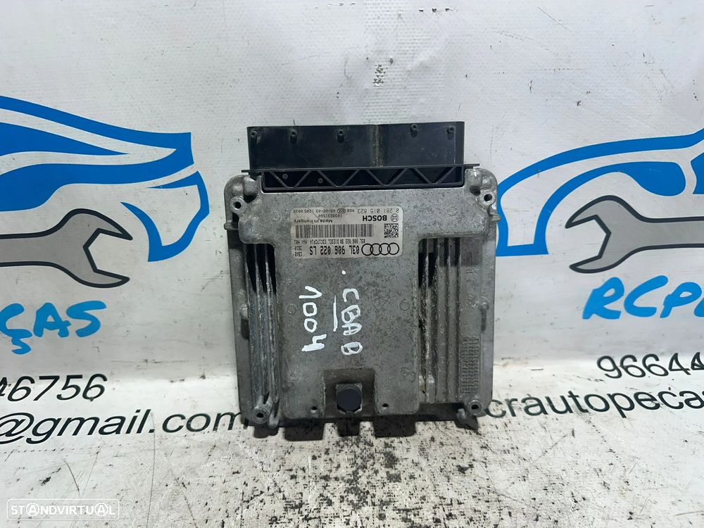 .Centralina Motor Original Bosch VAG Audi A3 8P CBA CBAB 2.0 TDi 03L906022LS 0281015823 EDC17CP14 2008 - 2012 - 2