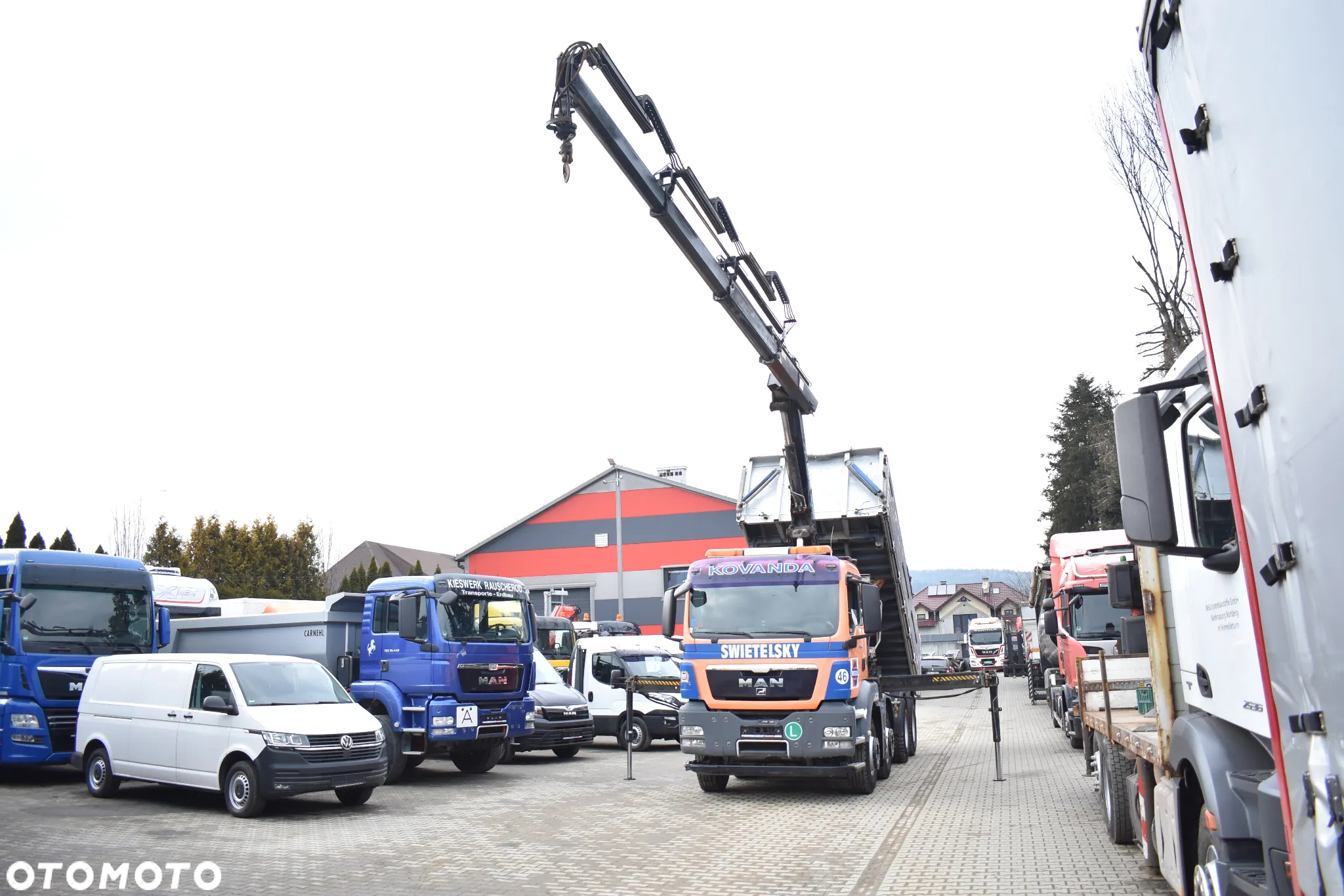 MAN TGS 35.400 Euro5 Wywrotka 8x4 + HDS HIAB XS 144 / Manual/ Resor / Kran/ Crane / Manipulator/ Sprowadzony z Austrii - 24