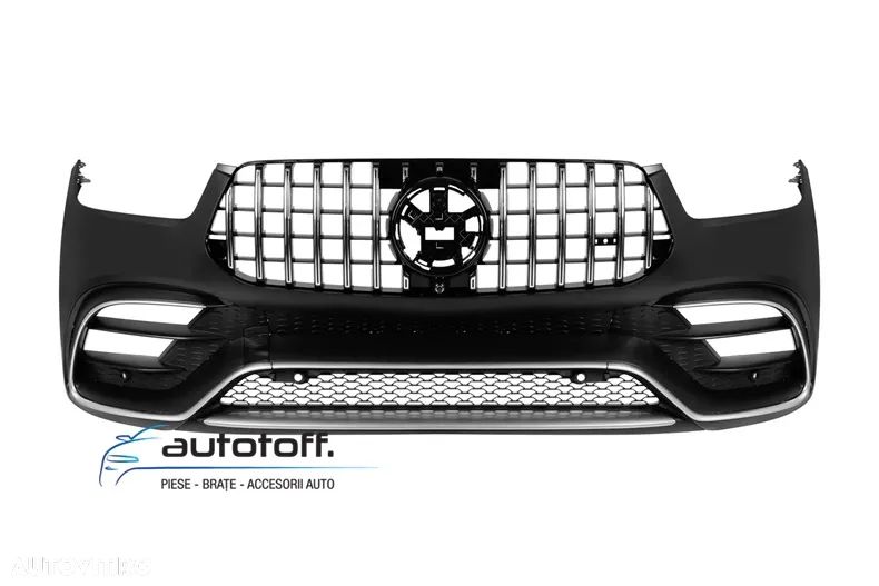 Bara fata compatibila Mercedes GLE SUV W167 Coupe C167 (2019+) 63AMG Chrome Design - 1