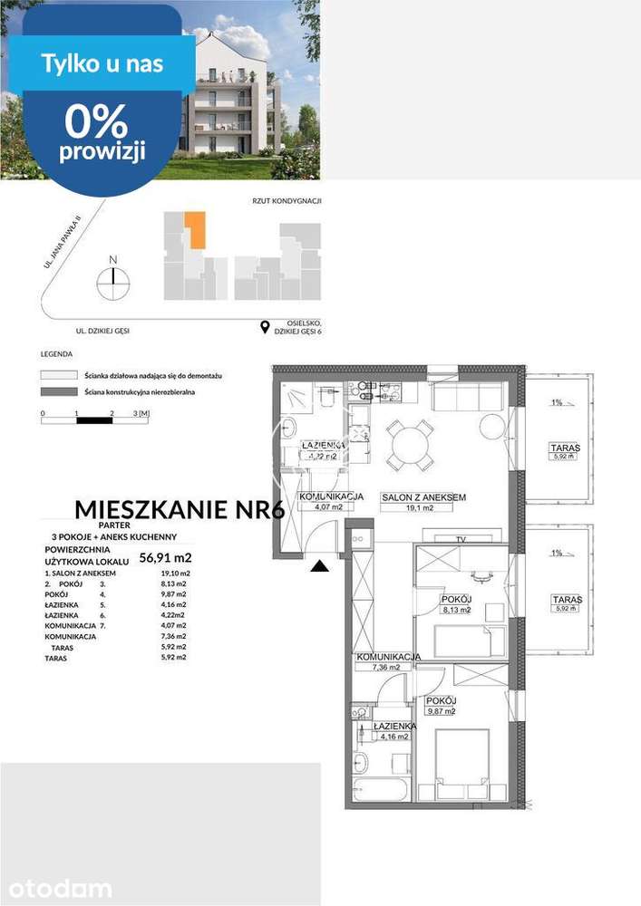 Rynek pierwotny Osielsko - od dewelopera