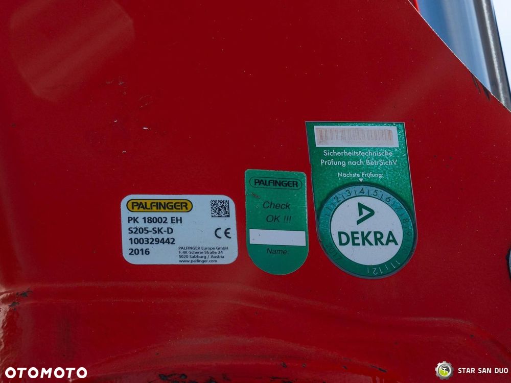 Iveco TRAKKER 450 4x4 Palfinger PK 18002 EH HDS Żuraw Wywrotka Rotator - 25