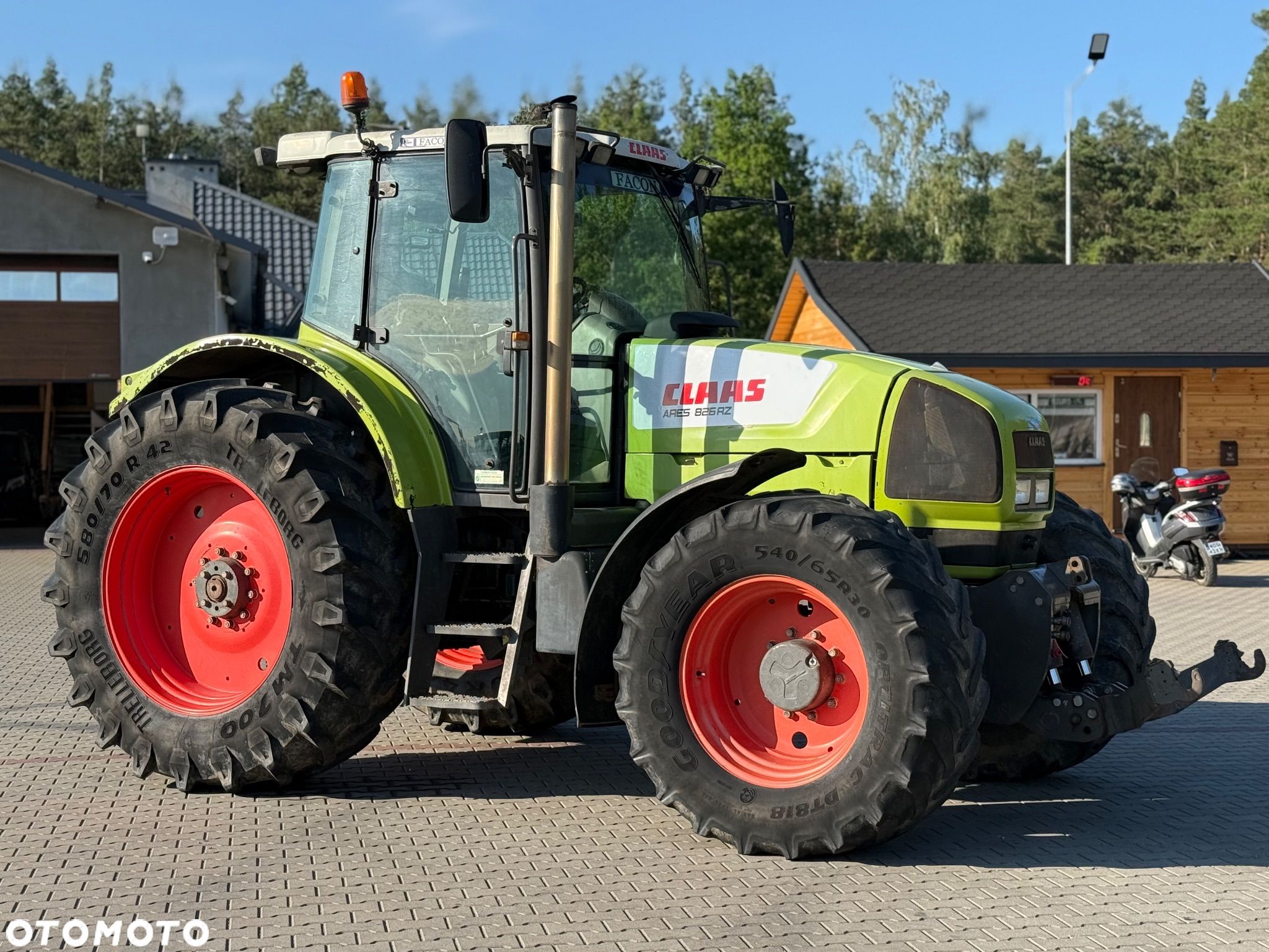 Claas Ares 826 RZ 180KM TUZ WOM - 1