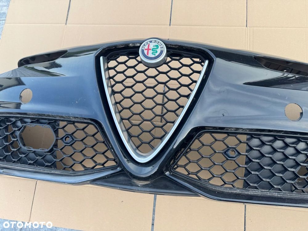 Zderzak Przód Alfa Romeo Giulia VELOCE SPRYSKI PDC ORYGINAŁ - 7