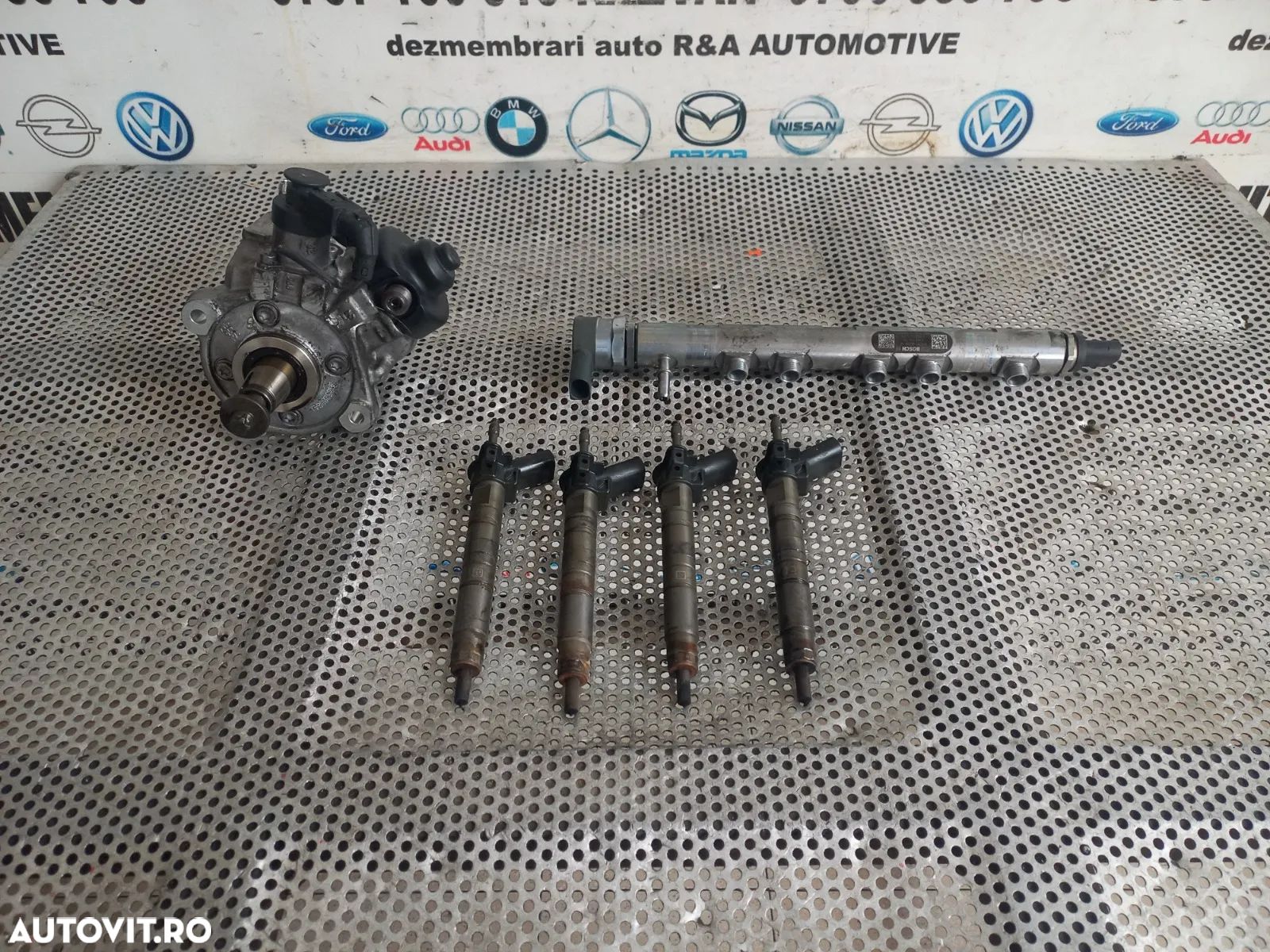 Kit Injectie Injectoare Pompa Rampa Bmw 2.0 Diesel N47 Bi-Turbo Cod   F34 F30 F31 F32 F33 F36 F10 F - 1