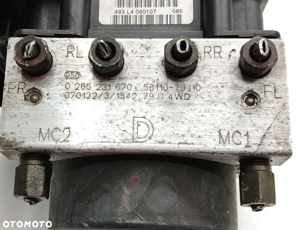 POMPA ABS FIAT SEDICI 56110-79J10 0265231670 - 4