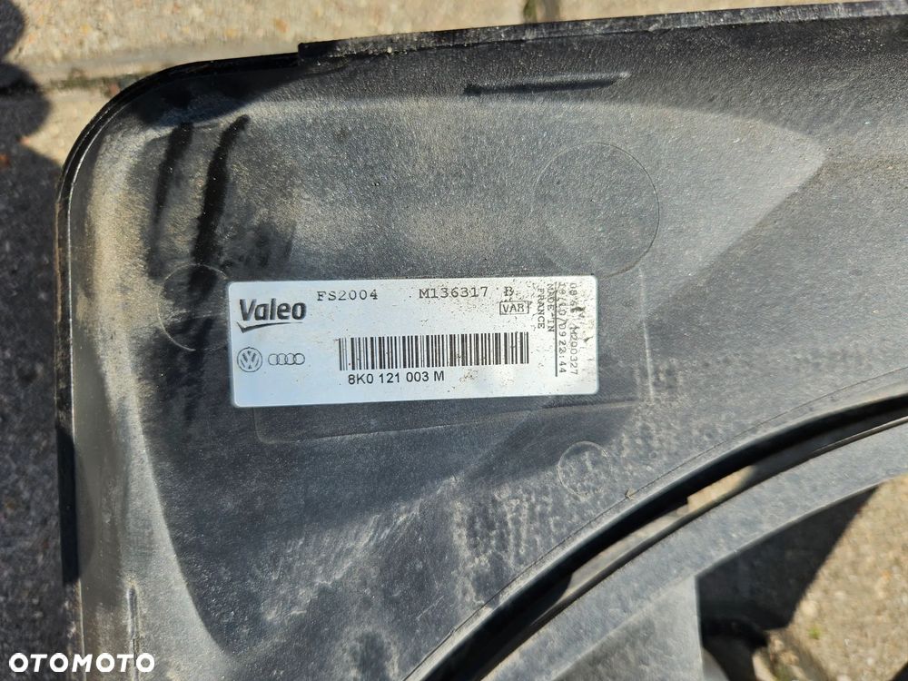 Audi A4 B8 1.8 TFSI wentylatory chłodnicy wentylator moduł 8K0121003M - 9