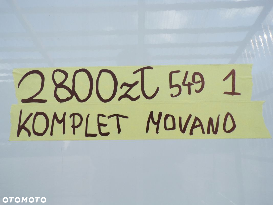 Opel MOVANO 2023- drzwi tylne 2 szt. tył LEWE PRAWE H2 BIAŁE do ZAŁOŻENIA - 2