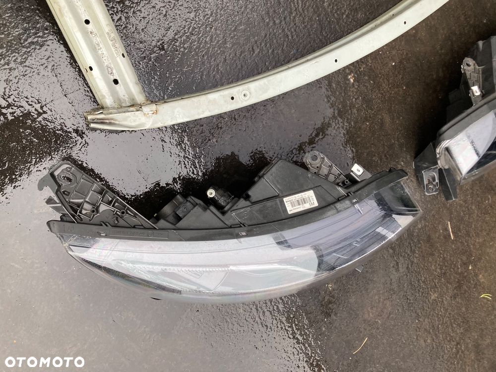 RENAULT ESPACE 5 V 17r MASKA PAS PRZEDNI  LAMPY FULL LED BELKA ZDERZAKA KOMPLETNY PRZÓD LAMPA wzmocnienie czołowe - 11