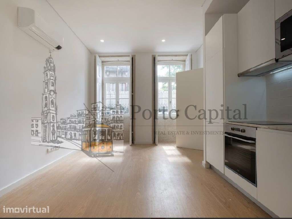 Apartamento T2 no Bonjardim - Edifício Antigo Renovado, Acabamentos... - Grande imagem: 3/21