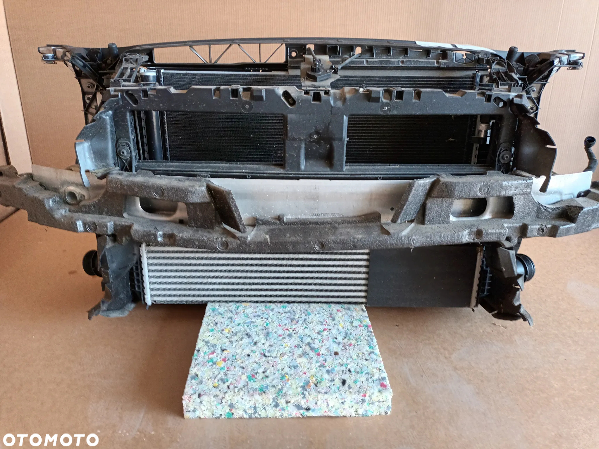 Audi A4 B9 8W kompletny przód maska lampy led zderzak błotnik w kolor LY9T OEOE - 15