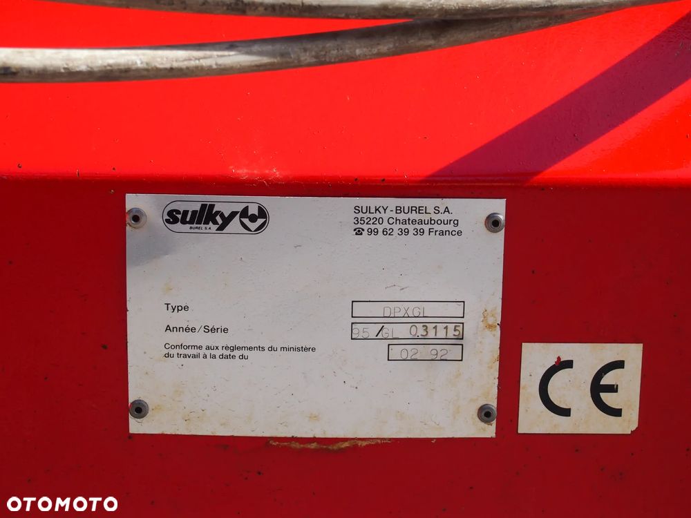 Rozsiewacz do nawozu i wapna SULKY DPX GL2000 - 11