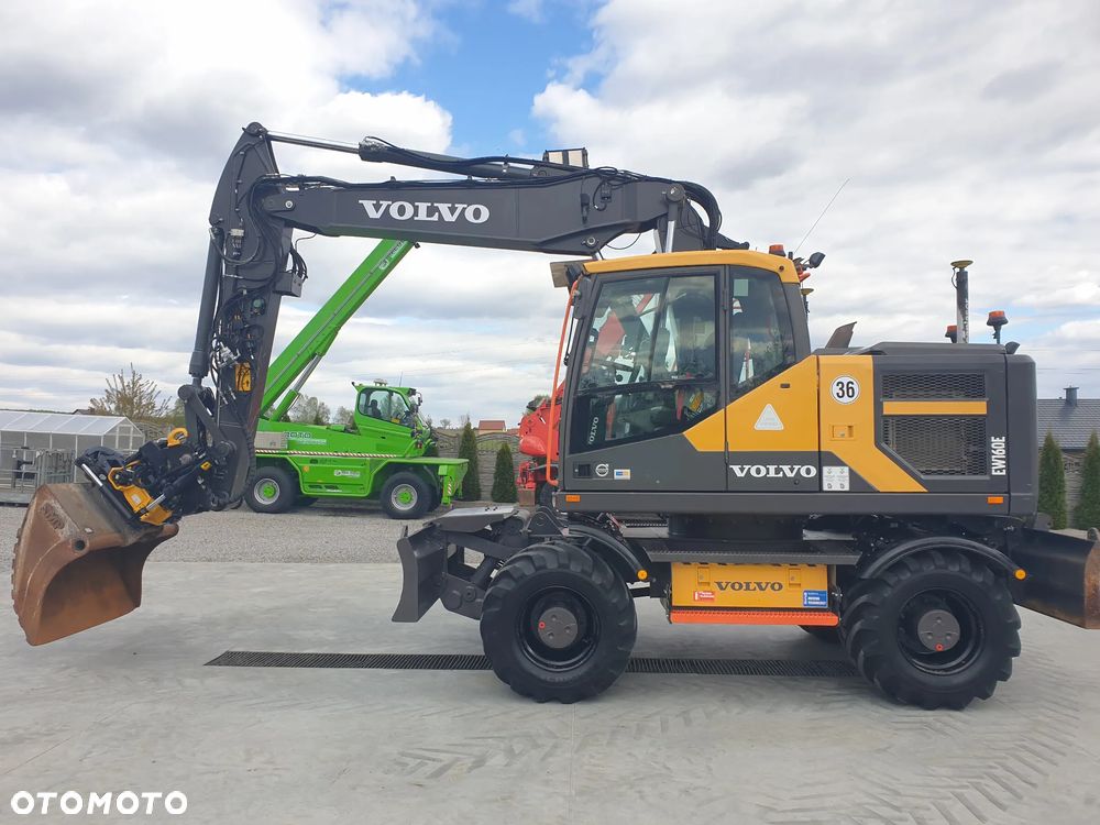 Volvo EW 160E ROTOTILT ZE SZCZYPCAMI SYSTEM GPS 3D LEICA - 2