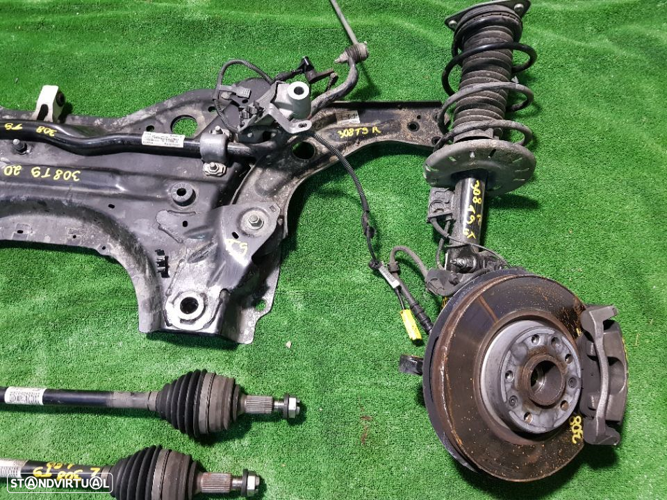 Suspensão Charrion charriot Manga de eixo Braços Transmissões Peugeot 308 II T9 HDI - 3